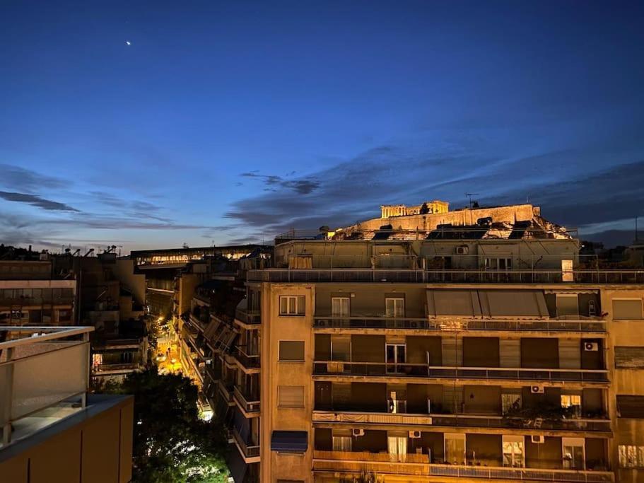 Lovely Apt W/Heated Jacuzzi &Full Acropolis View 아테네 외부 사진