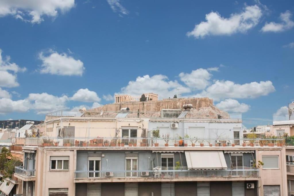 Lovely Apt W/Heated Jacuzzi &Full Acropolis View 아테네 외부 사진