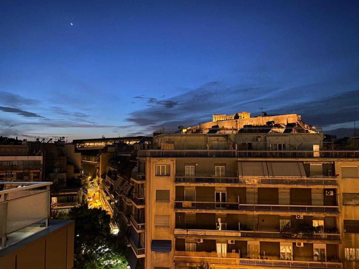 Lovely Apt W/Heated Jacuzzi &Full Acropolis View 아테네 외부 사진